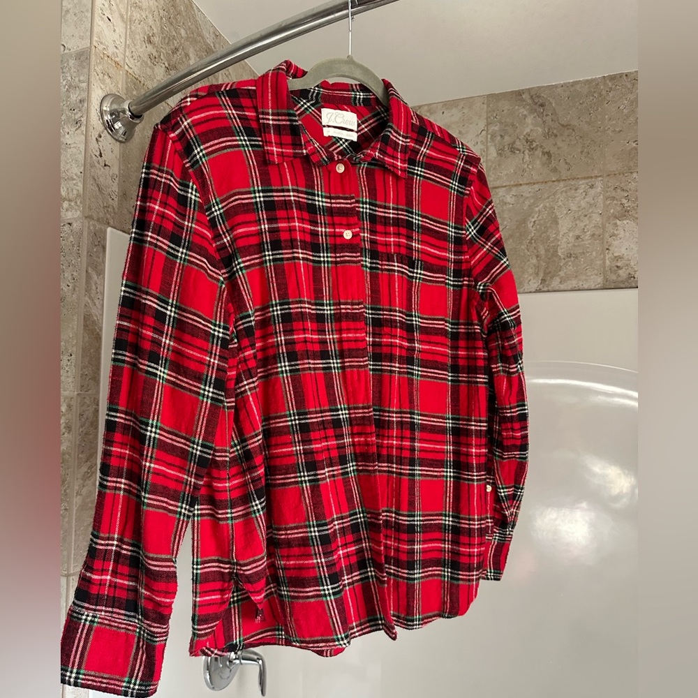 J.Crew flannel size 14